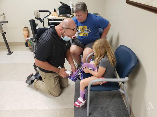 Child Prosthetic Leg, Children's Orthotic Bracing, Childs Orthotics Iowa